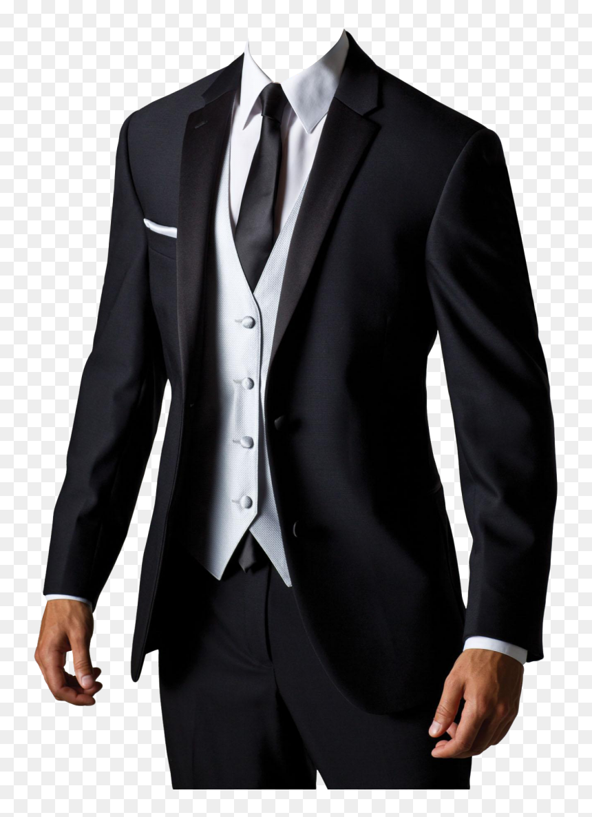 Suit Png Image - Black Suit For Men Png, Transparent Png - black dress png