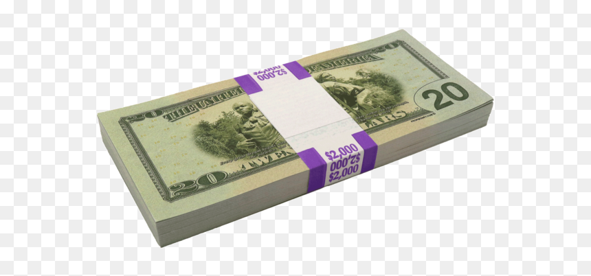 Cash, HD Png Download - 20 dollar bill png