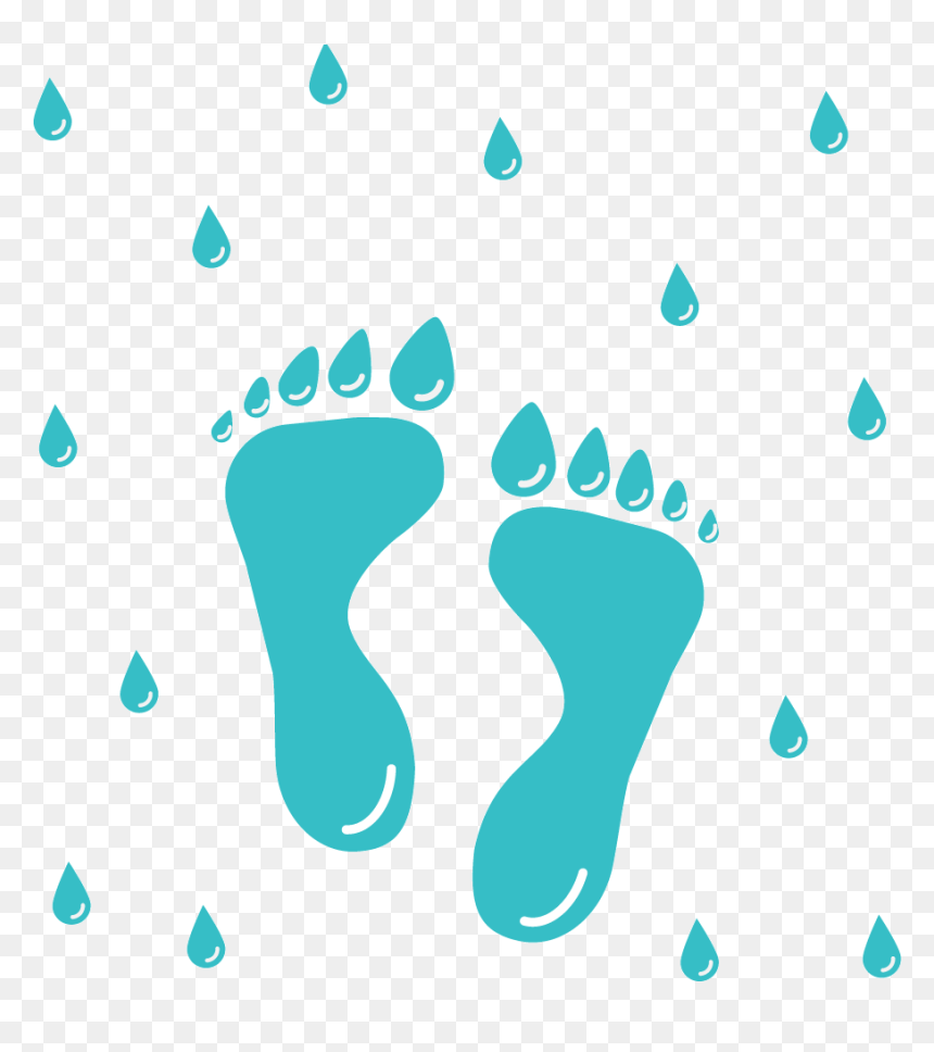 Feet Can Produce A Pint Of Sweat A Day Clipart , Png, Transparent Png - sweat drops png
