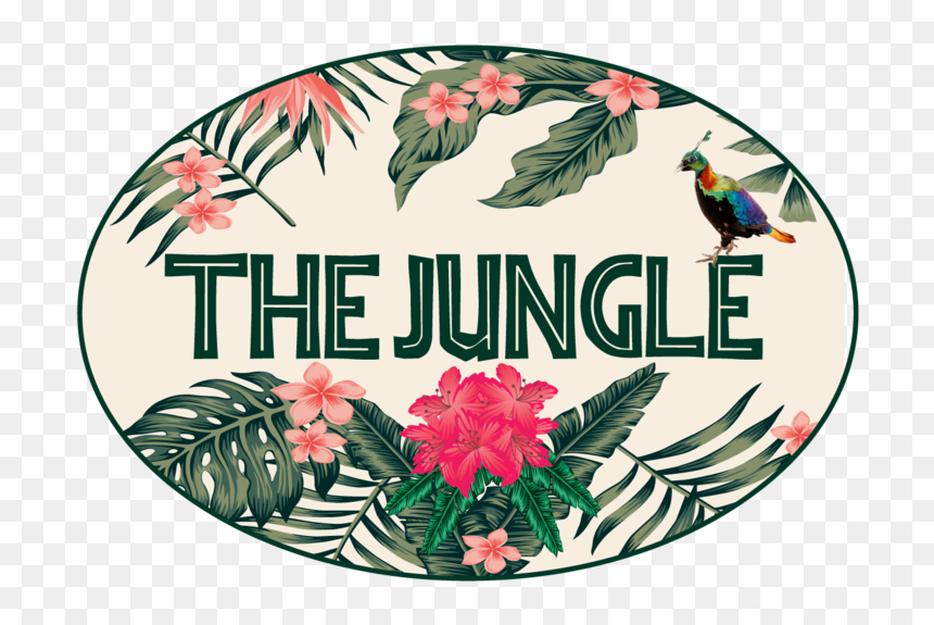 The Jungle Logo - Peony, HD Png Download - jungle plant png