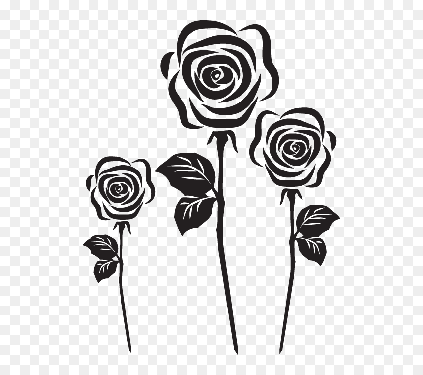 Download The Free Roses Vector - Png Роза Вектор, Transparent Png - roses vector png