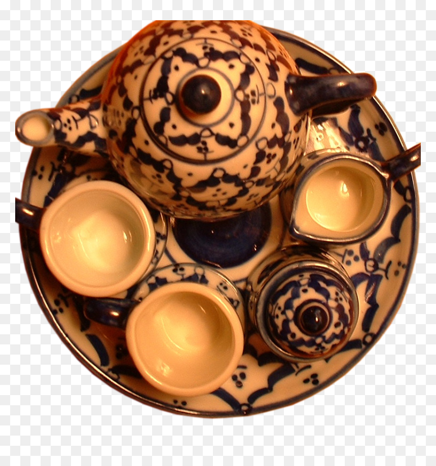 Doll-sized Tea Set, HD Png Download - tea set png