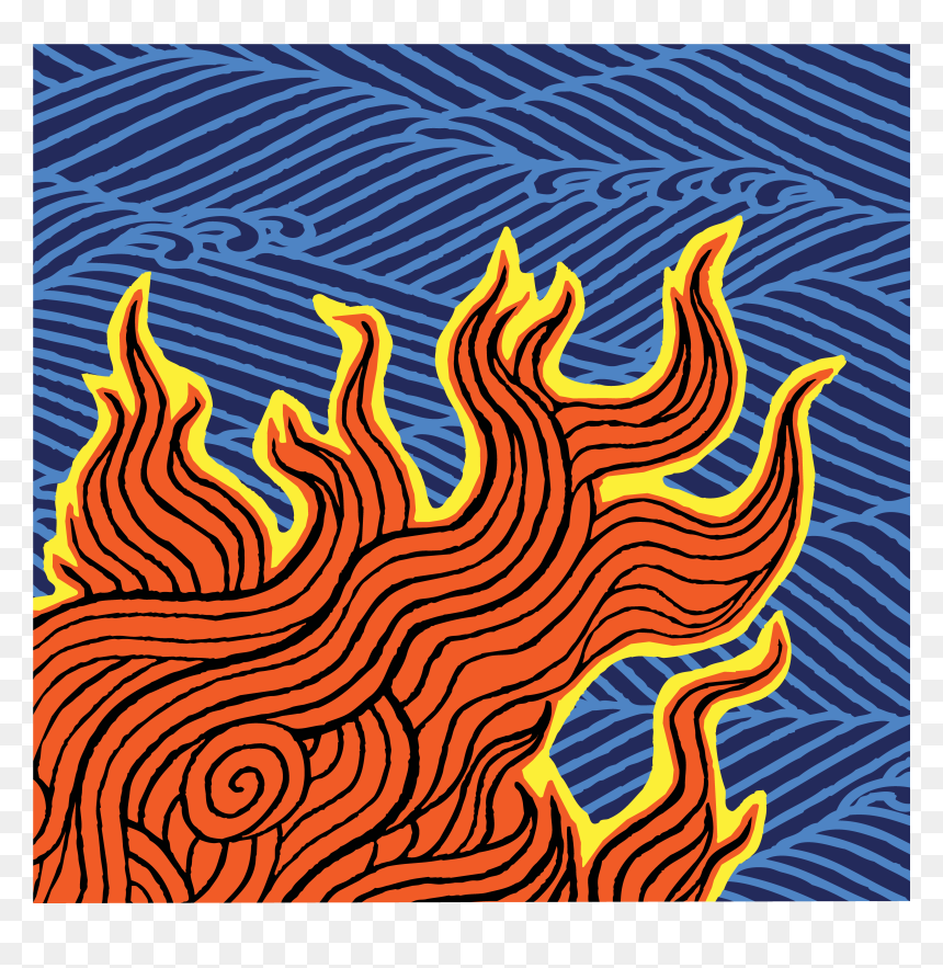Flame Border Png, Transparent Png - flame border png