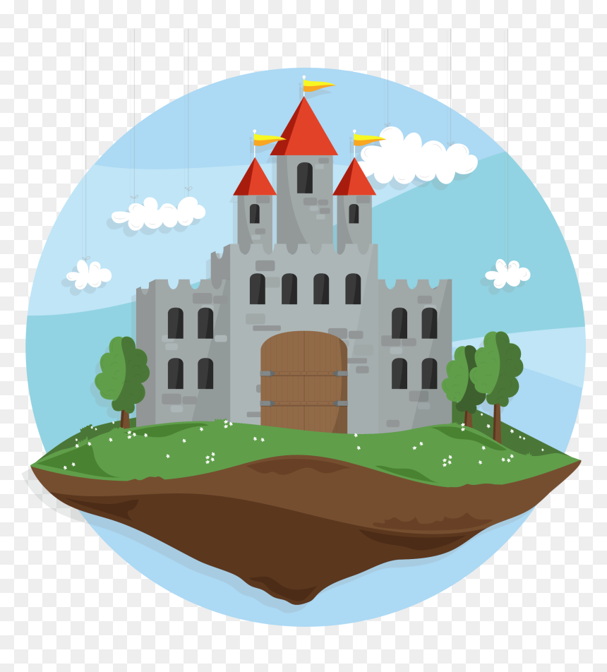 Castle Clip Art - Bab Al-bahrain, HD Png Download - castle vector png