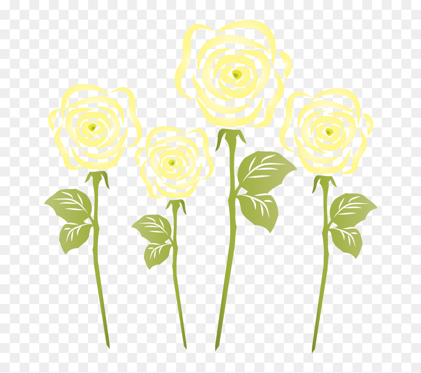Роза Вектор Пнг, HD Png Download - roses vector png