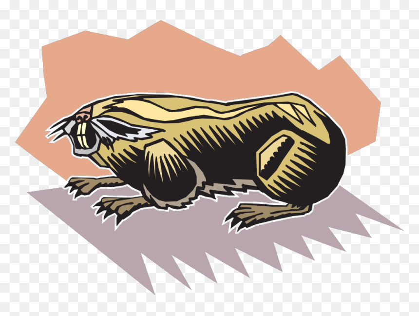 Stylized Mole Svg Clip Arts - Portable Network Graphics, HD Png Download - mole png