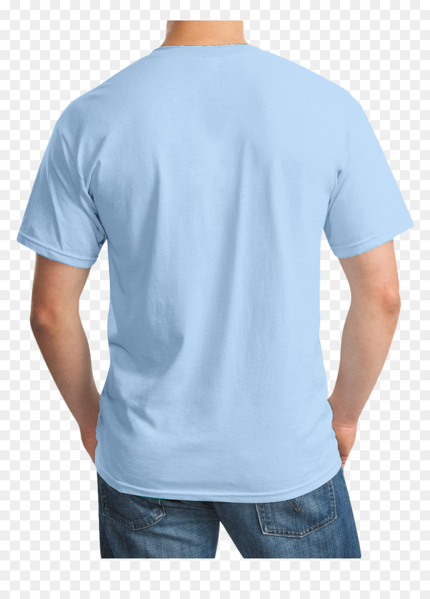 Gildan 5000 Safety Green, HD Png Download - t-shirt template png