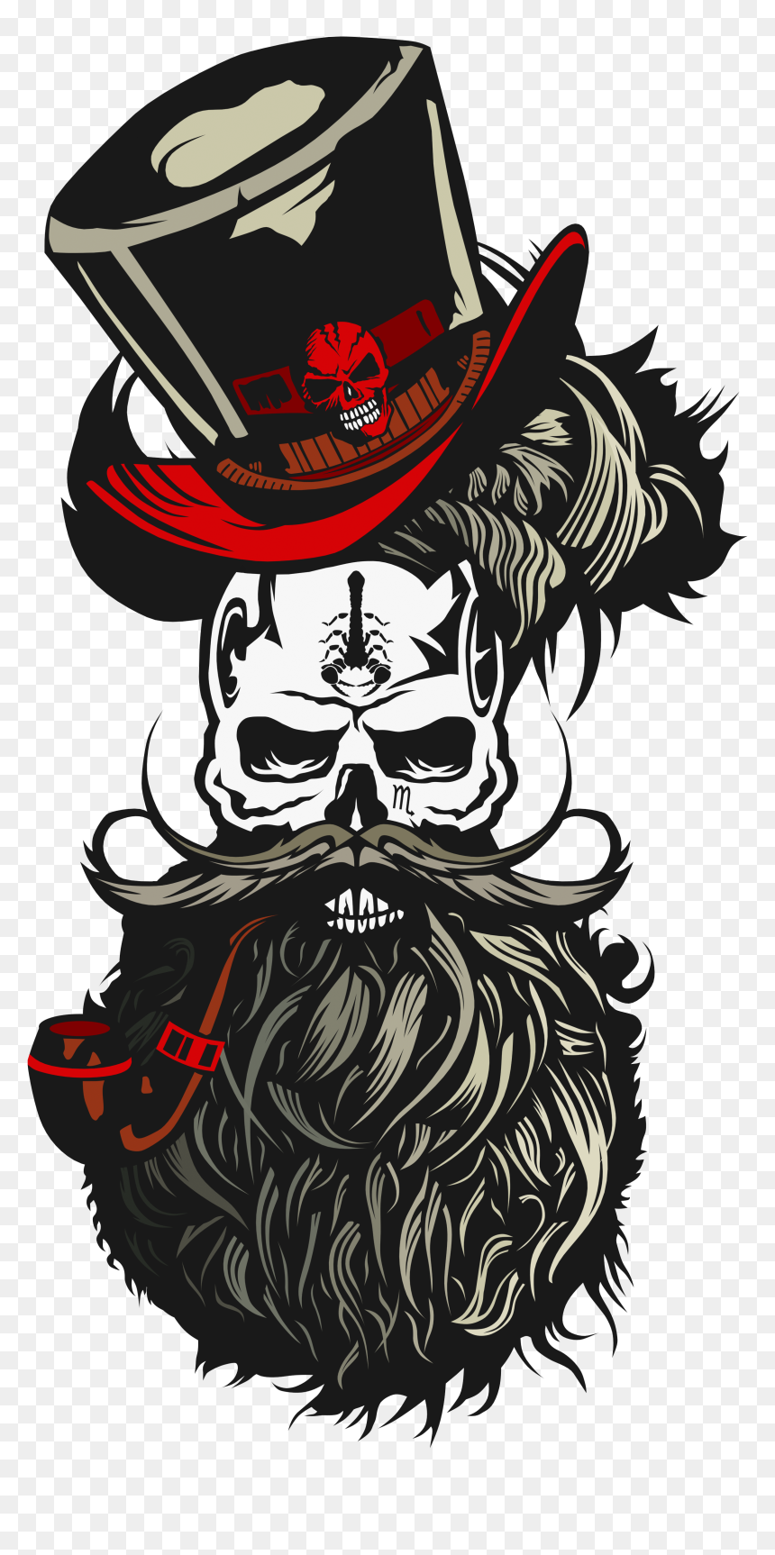 Skulls Png Hd - Indian Skull Png, Transparent Png - headdress png