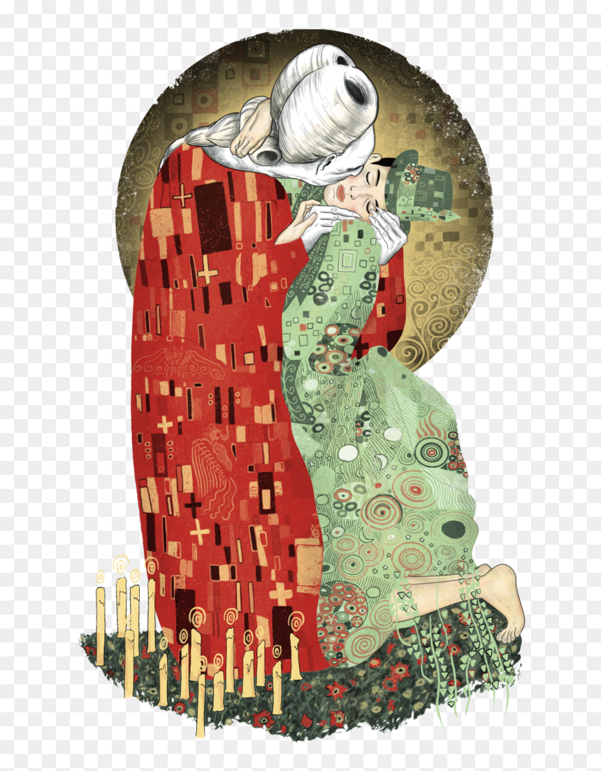 El Beso De Klimt Dracula , Png Download - Dracula Klimt, Transparent Png - beso png