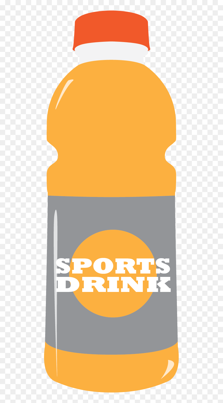 Bottle Clipart Ketchup Bottle - Sports Drink Clipart, HD Png Download - ketchup bottle png