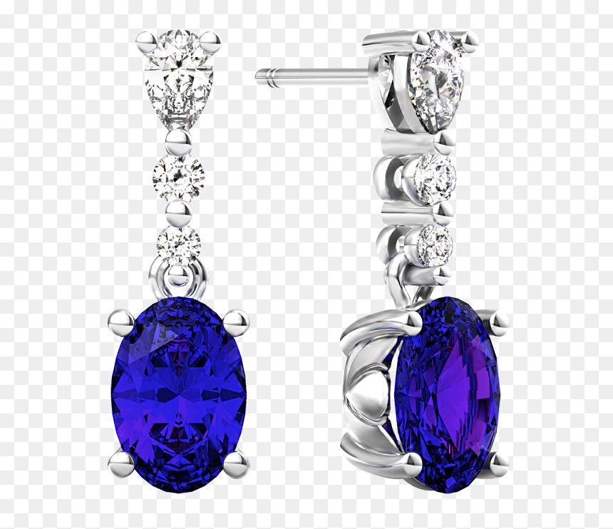 Fancy Shape Diamond Drop Earrings - Earrings, HD Png Download - fancy shape png