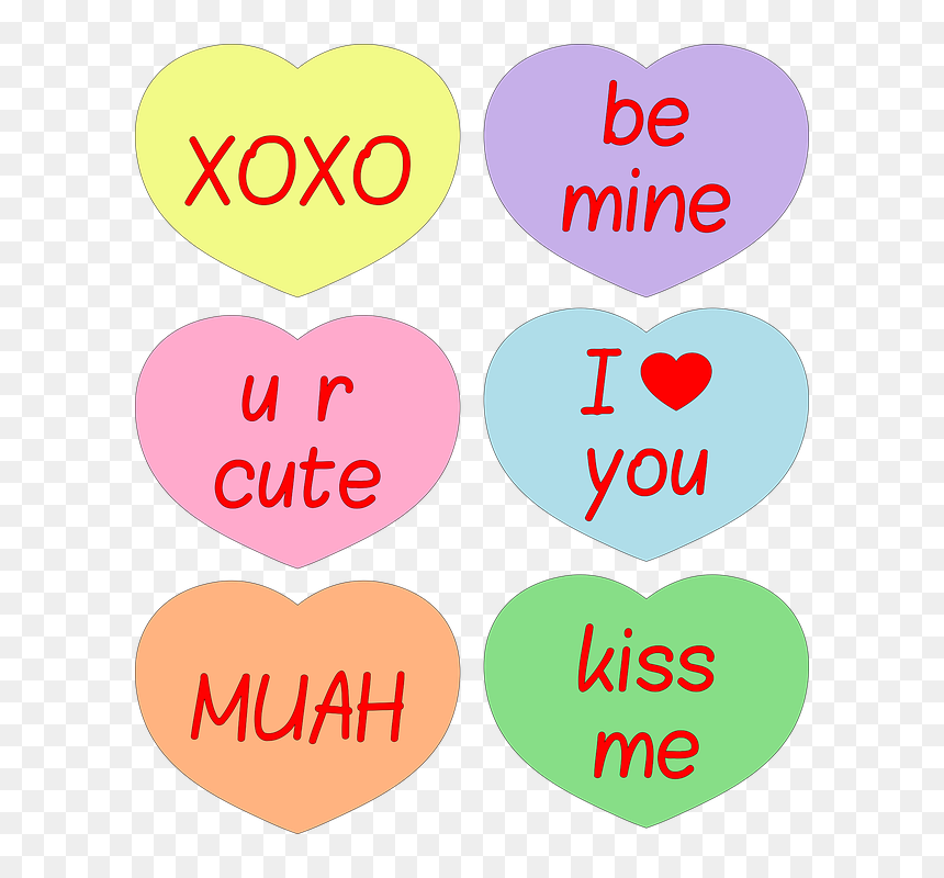 Heart, HD Png Download - candy heart png