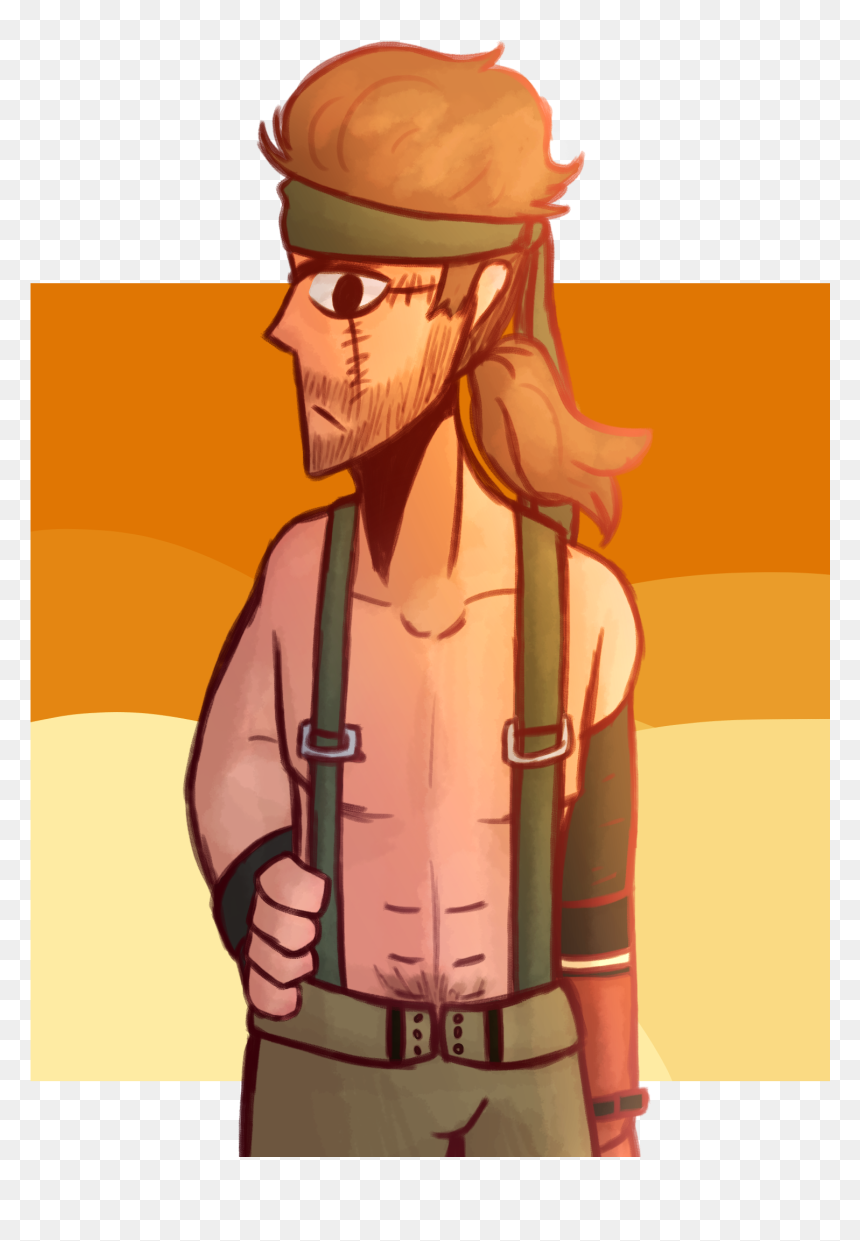 Venom Snake Pinup - Cartoon, HD Png Download - snake cartoon png