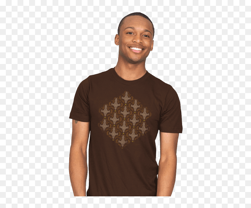 Leaf On The Wind Damask - Richard Nixon Shirt, HD Png Download - damask png