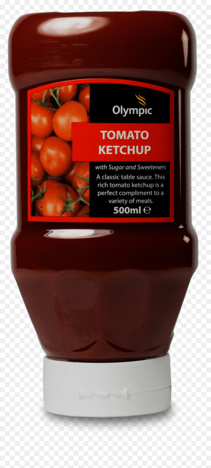 Olympic Tomato Ketchup 500ml Bottle - Natural Foods, HD Png Download - ketchup bottle png