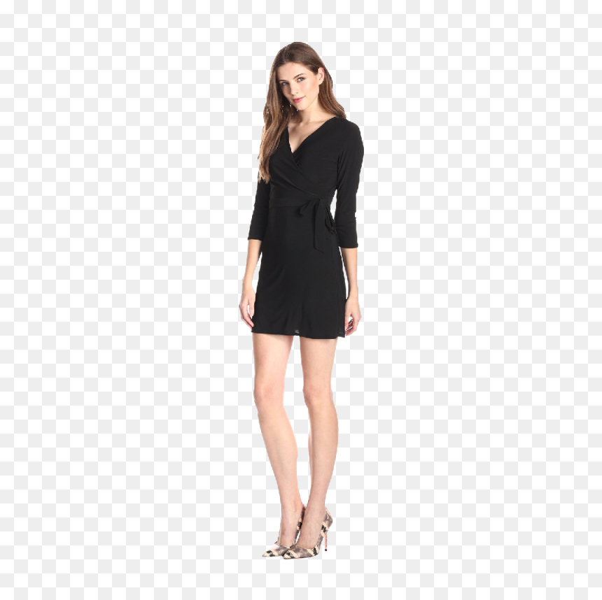 Dress, HD Png Download - black dress png
