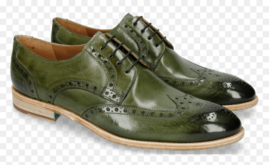 Derby Shoes Bobby 5 Washed Algae - Herren Lederschuhe Grün, HD Png Download - algae png