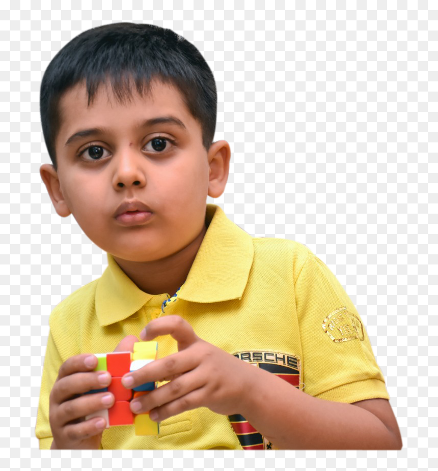Child, HD Png Download - rubiks cube png