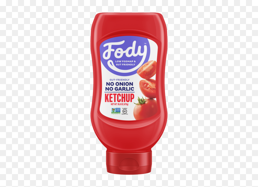No Onion No Garlic Ketchup - Plastic Bottle, HD Png Download - ketchup bottle png