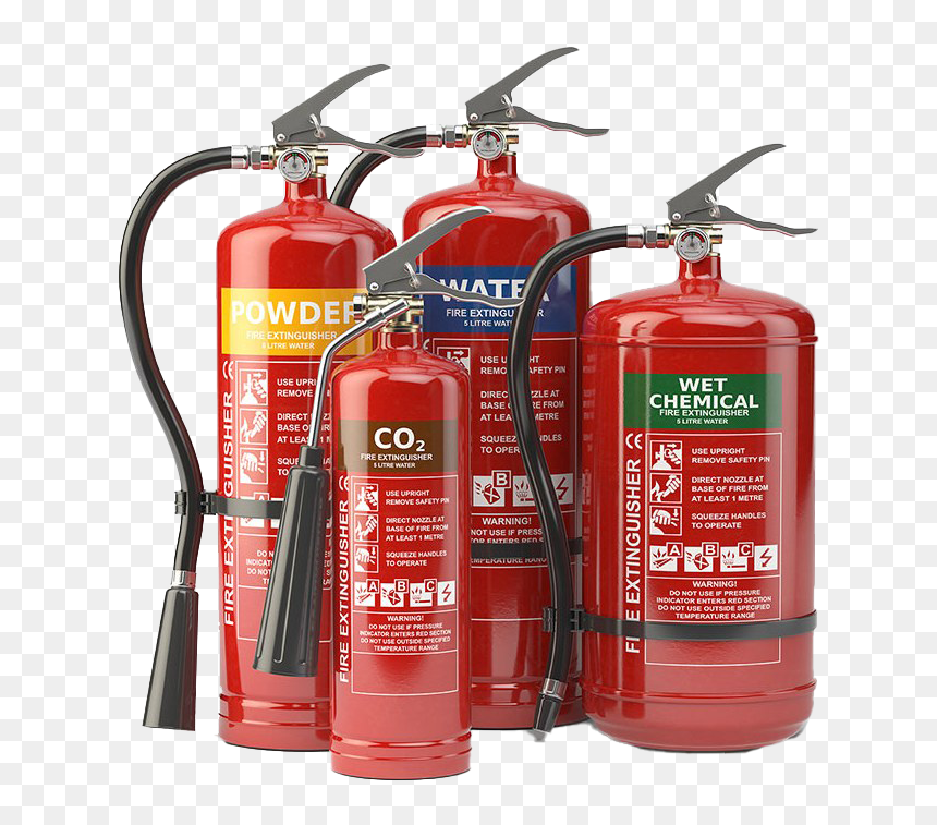 Fire Extinguisher Fire Safety Transparent - Blanket Type Fire Extinguisher, HD Png Download - fire extinguisher png