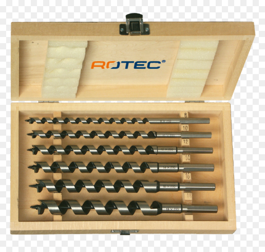 Auger Drill Bit Set, Silver Line - Slangenboor 8 Mm, HD Png Download - silver line png