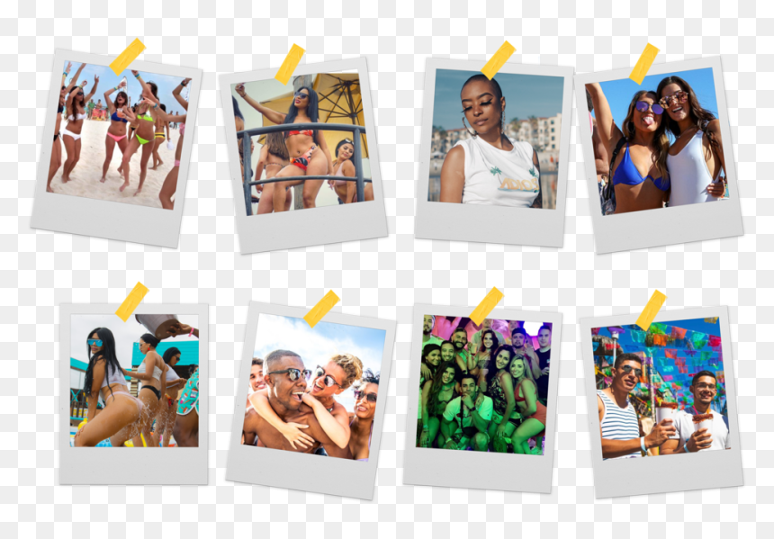 Polaroids - Collage, HD Png Download - polaroids png