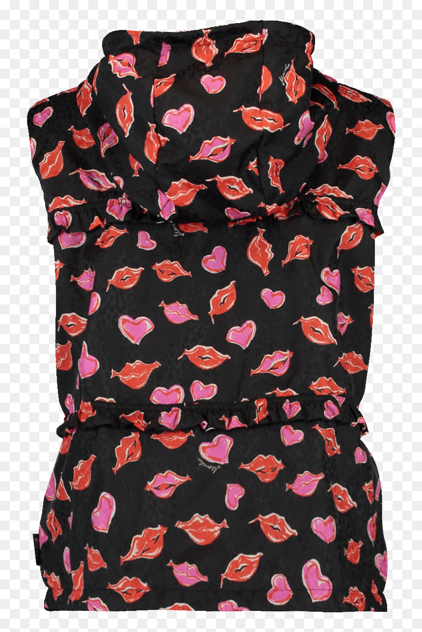 Blouse, HD Png Download - lip print png