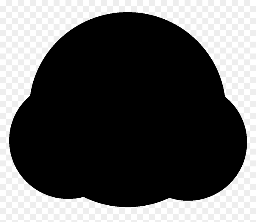 Computer Virus Bug Svg Clip Arts - Fluffy Cloud Silhouette, HD Png Download - computer virus png