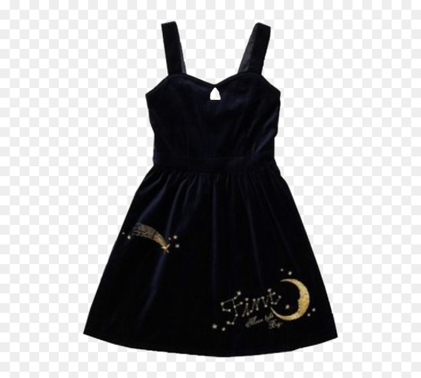 Image - Space Aesthetic Clothing, HD Png Download - black dress png