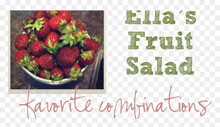 Transparent Fruit Salad Png - Font, Png Download - fruit salad png