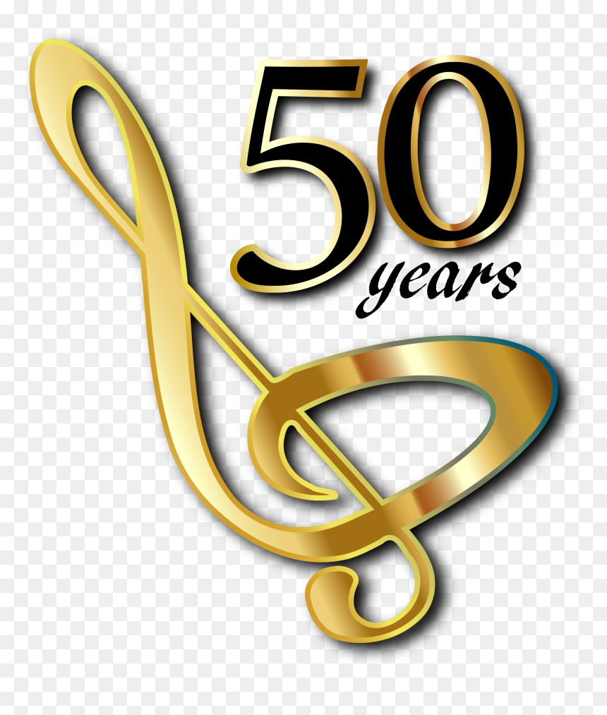 Golden Jubilee Clip Arts - Golden And Silver Jubilee, HD Png Download - concert png