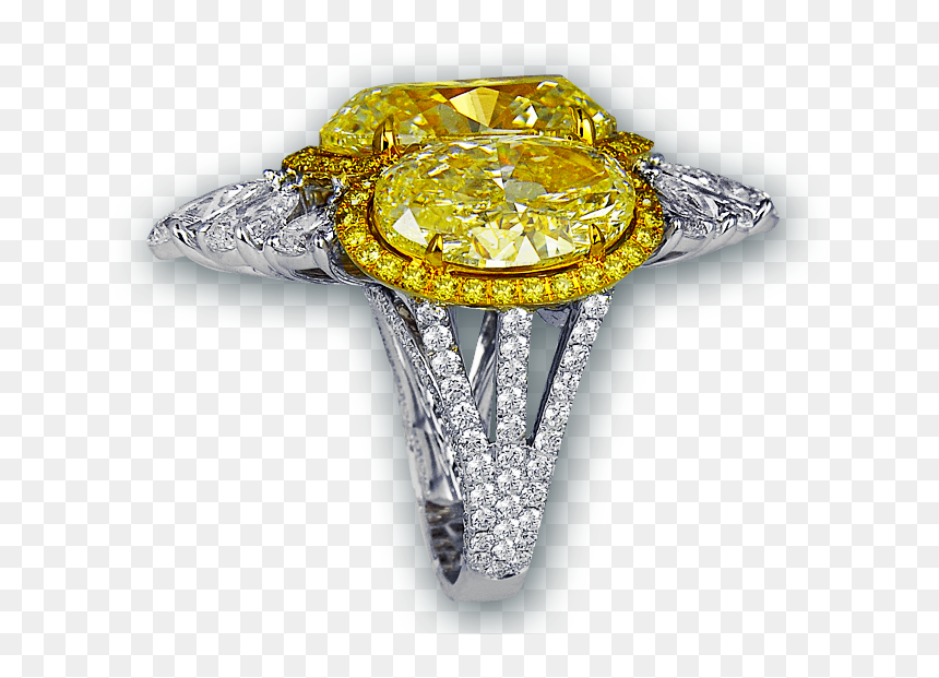 Engagement Ring, HD Png Download - fancy shape png
