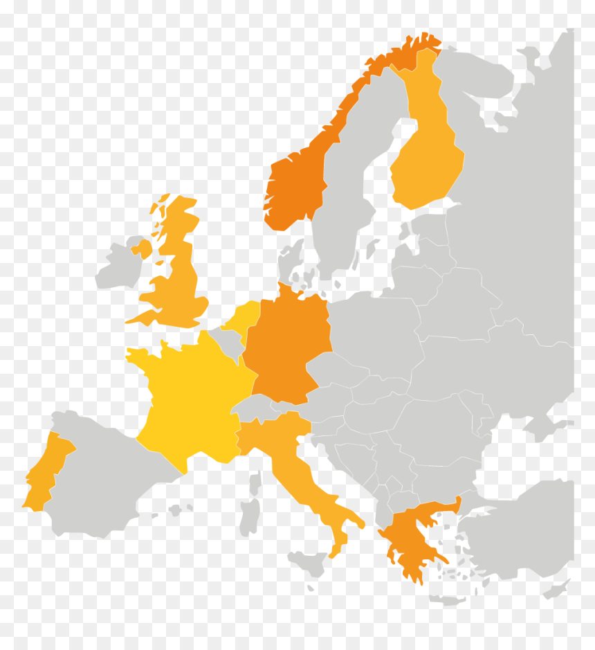 Consortium Map Fit4rri Partners Page - Legal Drinking Age Eu, HD Png Download - lentes turn down for what png