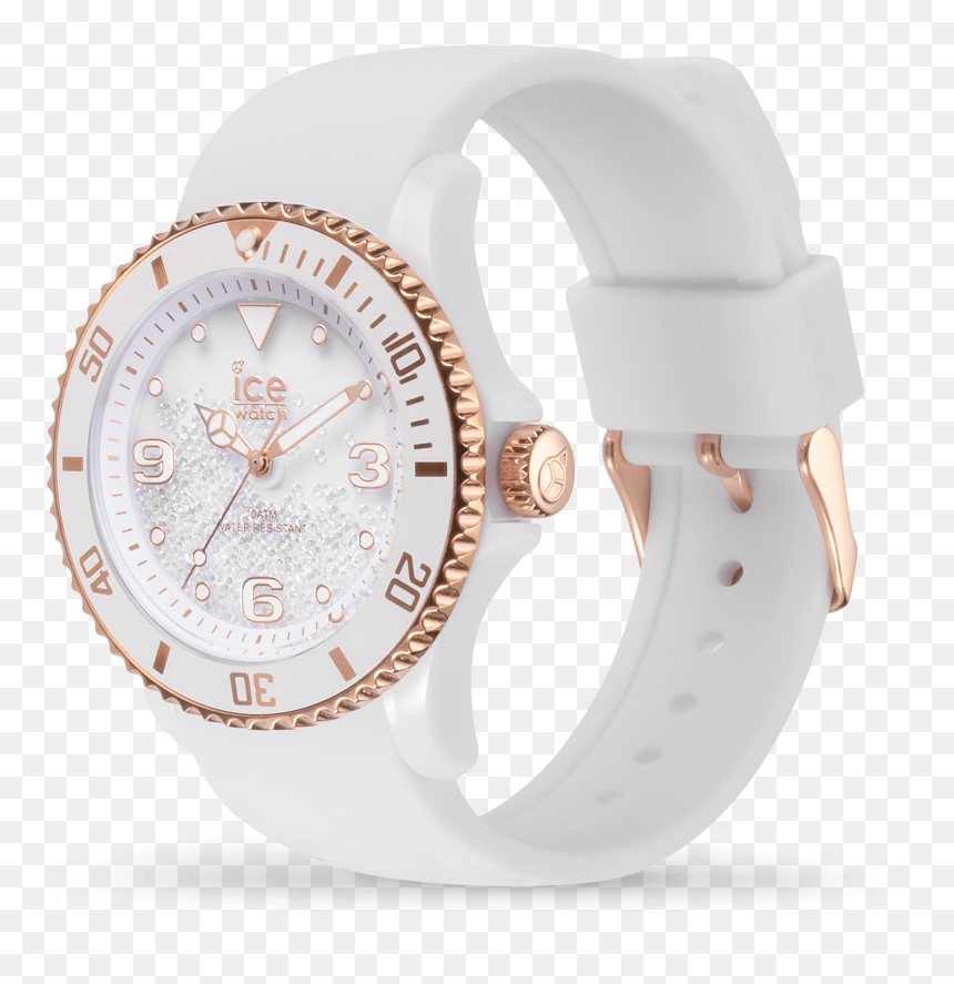 Ice Watch With Swarovski Crystals, HD Png Download - ice crystal png