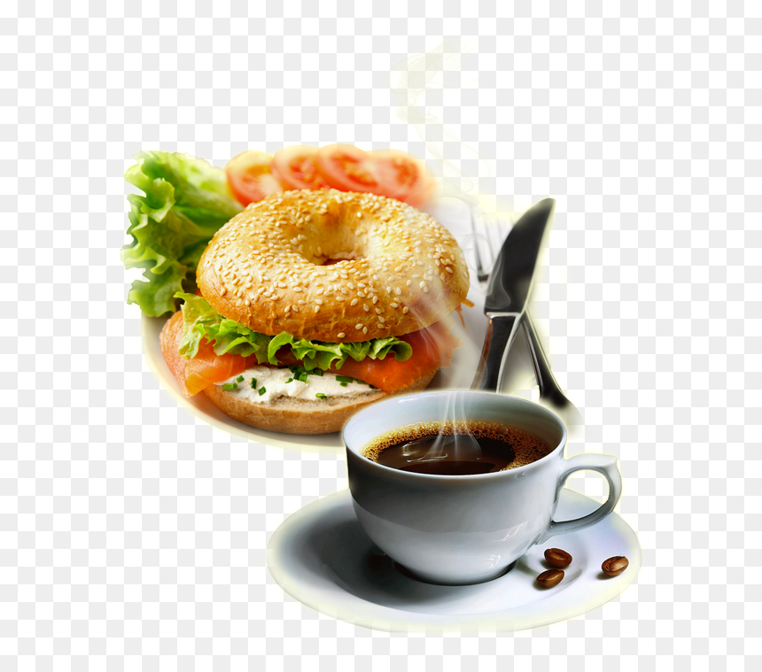 Coffee Cup Png Hd, Transparent Png - bagels png
