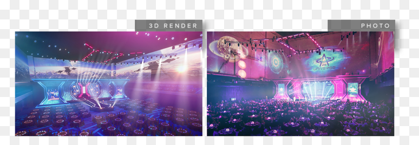 Stage, HD Png Download - concert stage png