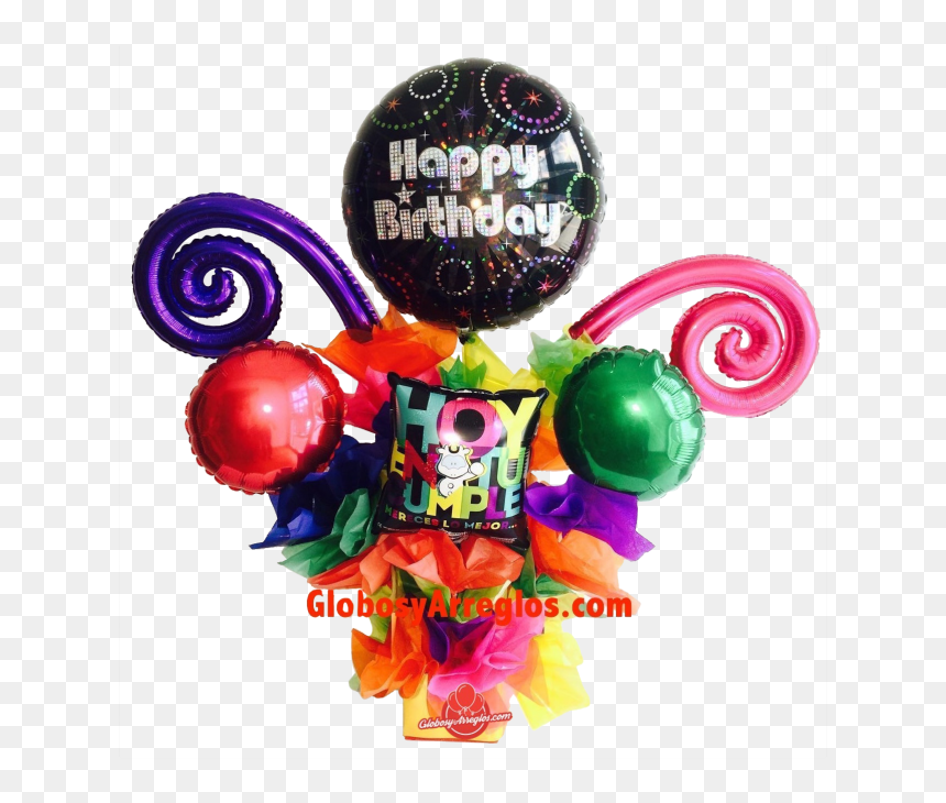 Arreglos De Globos De Cumpleaños , Png Download - Arreglo Con Globos, Transparent Png - globos de cumpleaños png