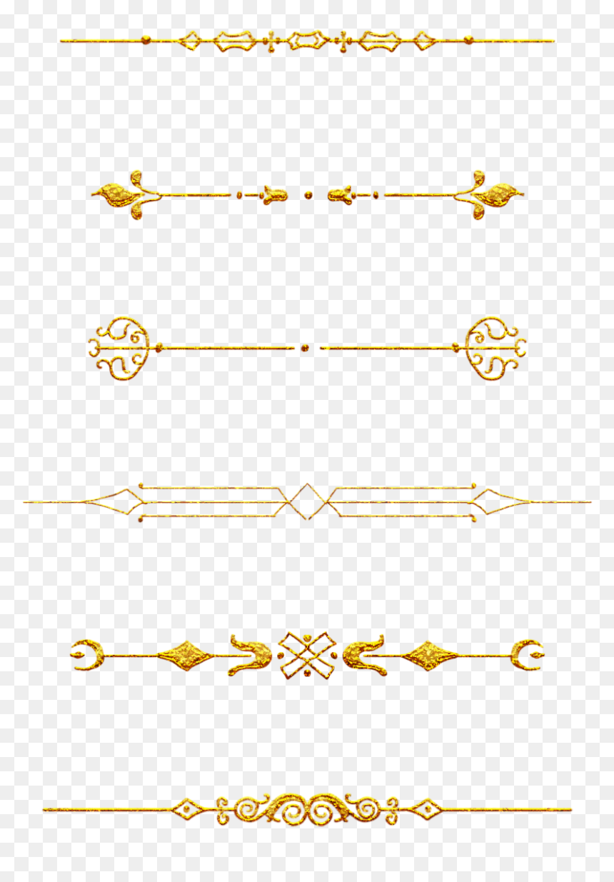 Gold Vintage Ornate European Png And Psd - Parallel, Transparent Png - ornate png