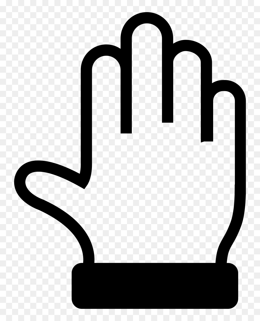 Hand Stopping Gesture - Icon Hand Png, Transparent Png - stop hand png