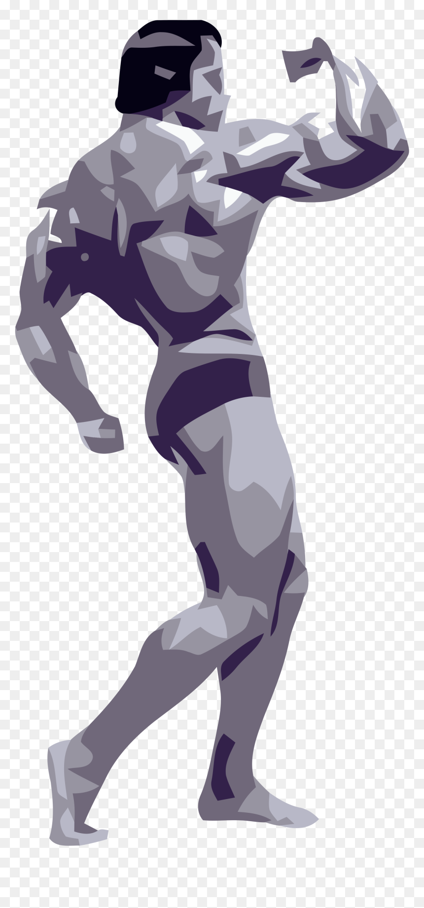 Bodybuilding Arnold Schwarzenegger Artwork, HD Png Download - body builder png