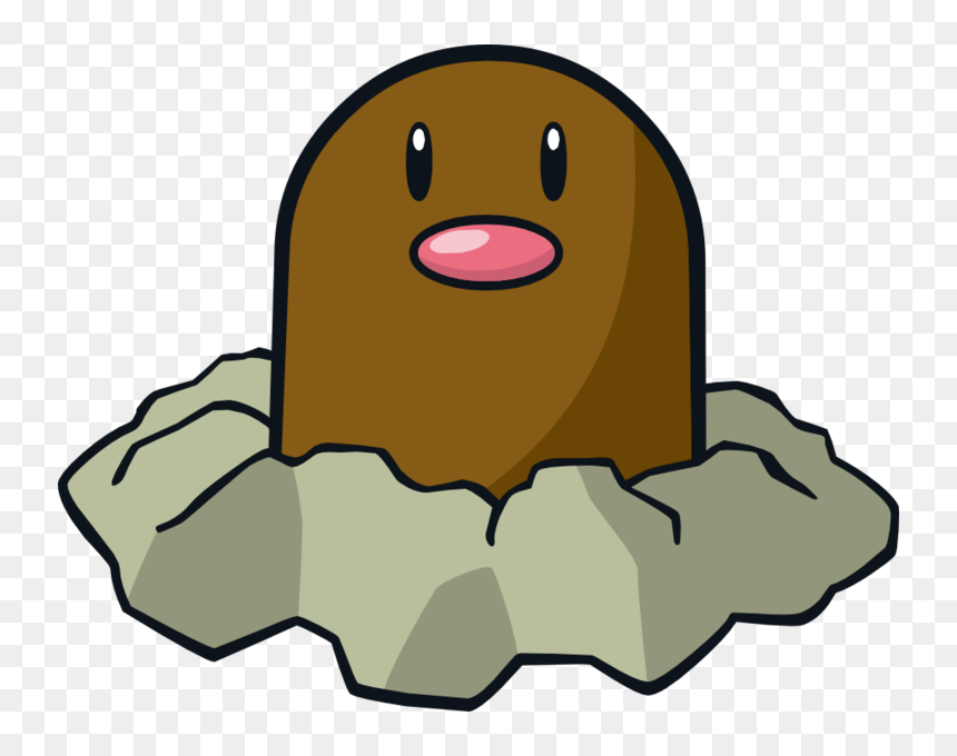Transparent Whack A Mole Clipart - Diglett Png, Png Download - mole png