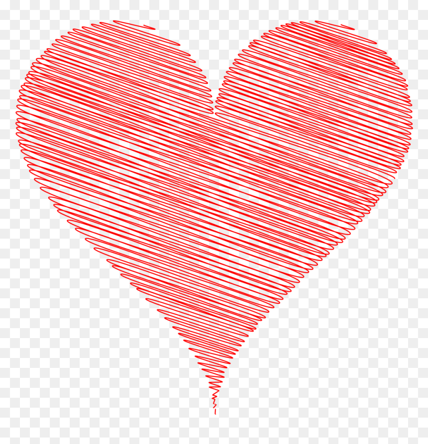 Onlinelabels Clip Art - Blush Pink Heart Clipart, HD Png Download - scribbles png