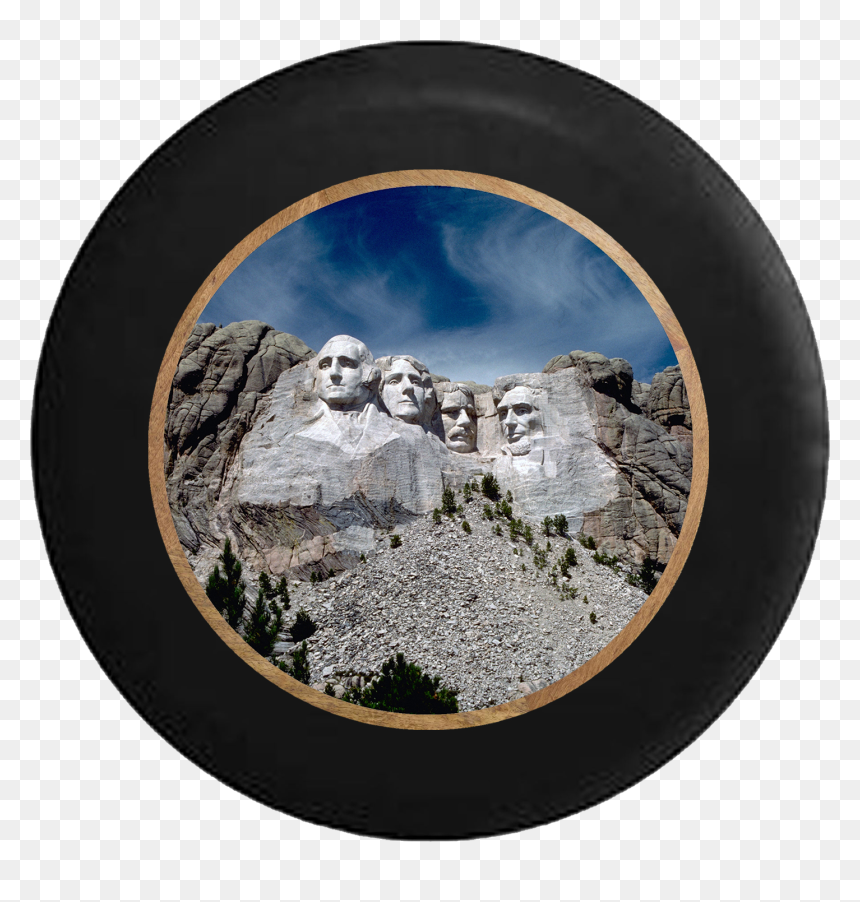 Mount Rushmore Us Presidential Carving Jeep Camper - Pillar Men Mount Rushmore, HD Png Download - mount rushmore png