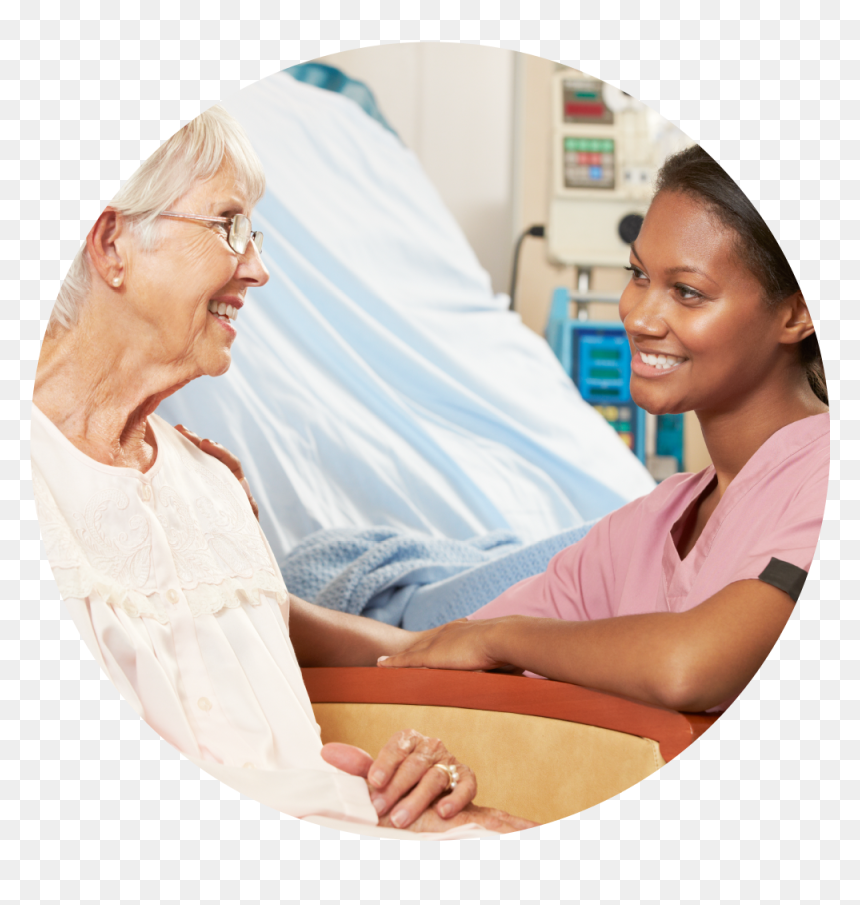 Nurse Talking To Patient , Png Download - Personal Care Aide, Transparent Png - patient png