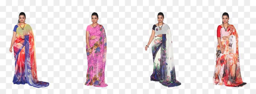 Chandana Georgette Collections - Silk, HD Png Download - silk png