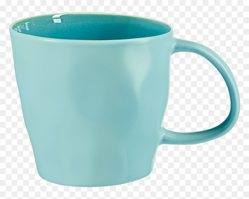 Taza De Café,turquesa,0,18l - Mug, HD Png Download - taza de cafe png