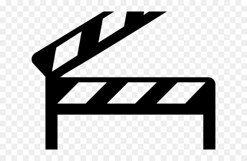 Transparent Filmstrip Clipart - Transparent Movie Icon, HD Png Download - film slate png