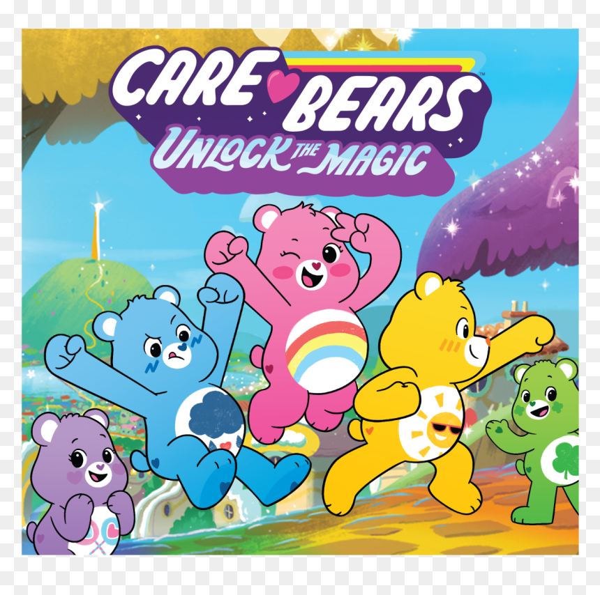 Care Bears - Care Bears Unlock The Magic, HD Png Download - care bears png