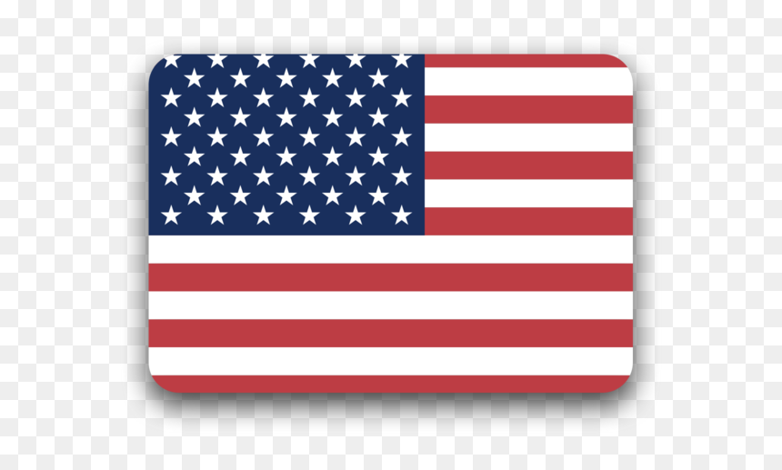 American Flag Vector Color, HD Png Download - bandera de usa png