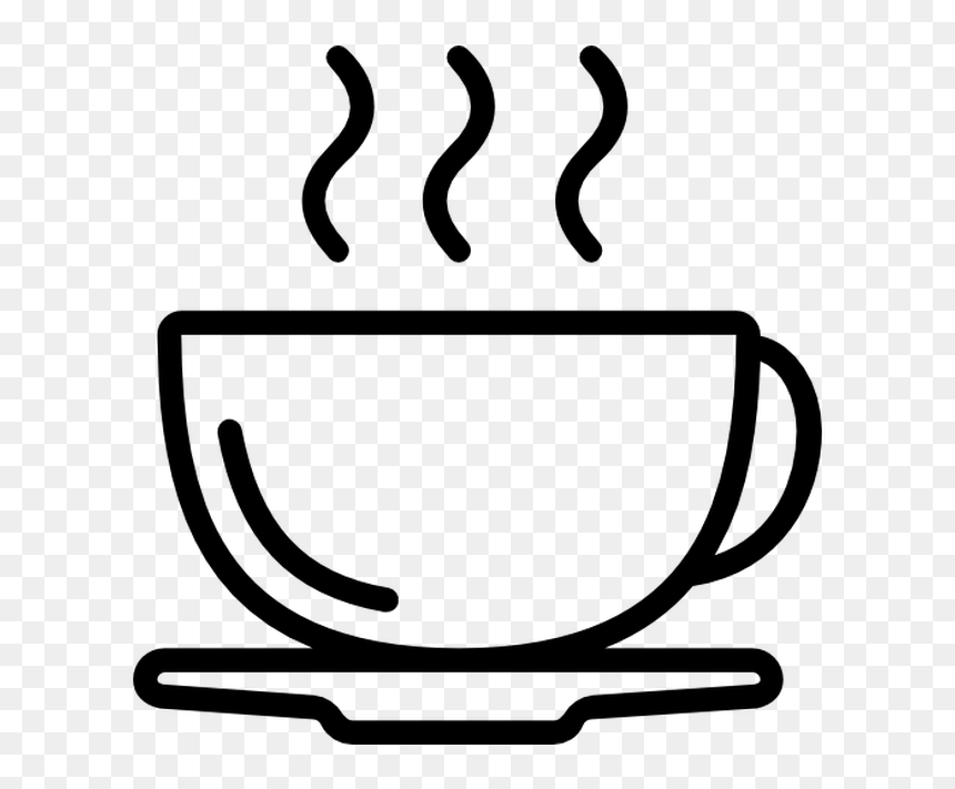 Coffee Tea And Biscuits, HD Png Download - taza de cafe png